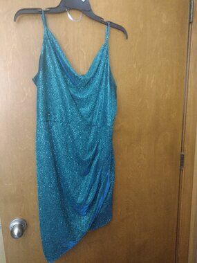 IN San Francisco Teal Dress
